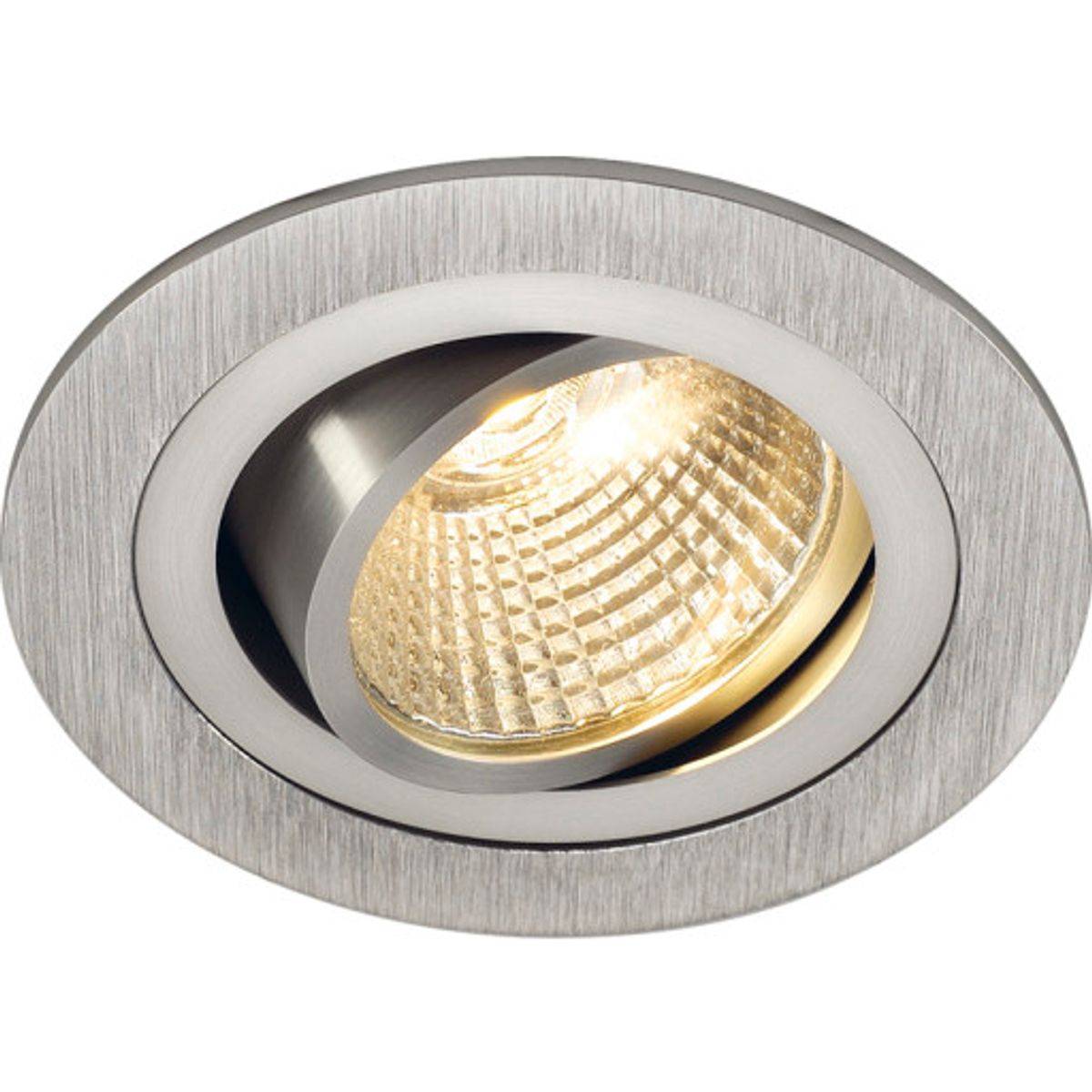 NEW TRIA LED DL ROUND sæt børstet alu 6W 38° 2700K