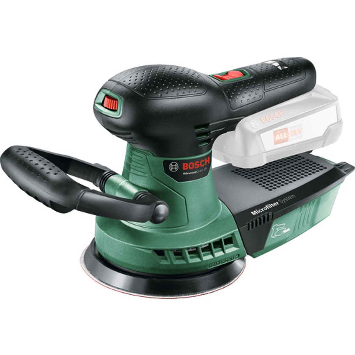 Bosch 18V excentersliber - uden batteri