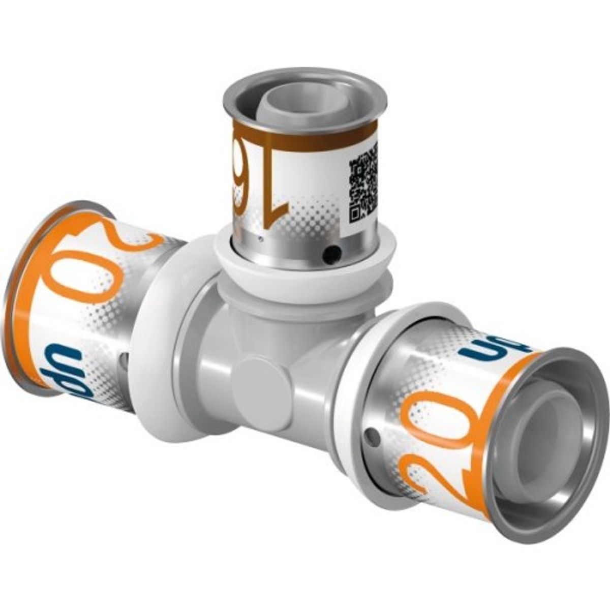 Uponor S-Press tee reduktion PPSU 20-16-16