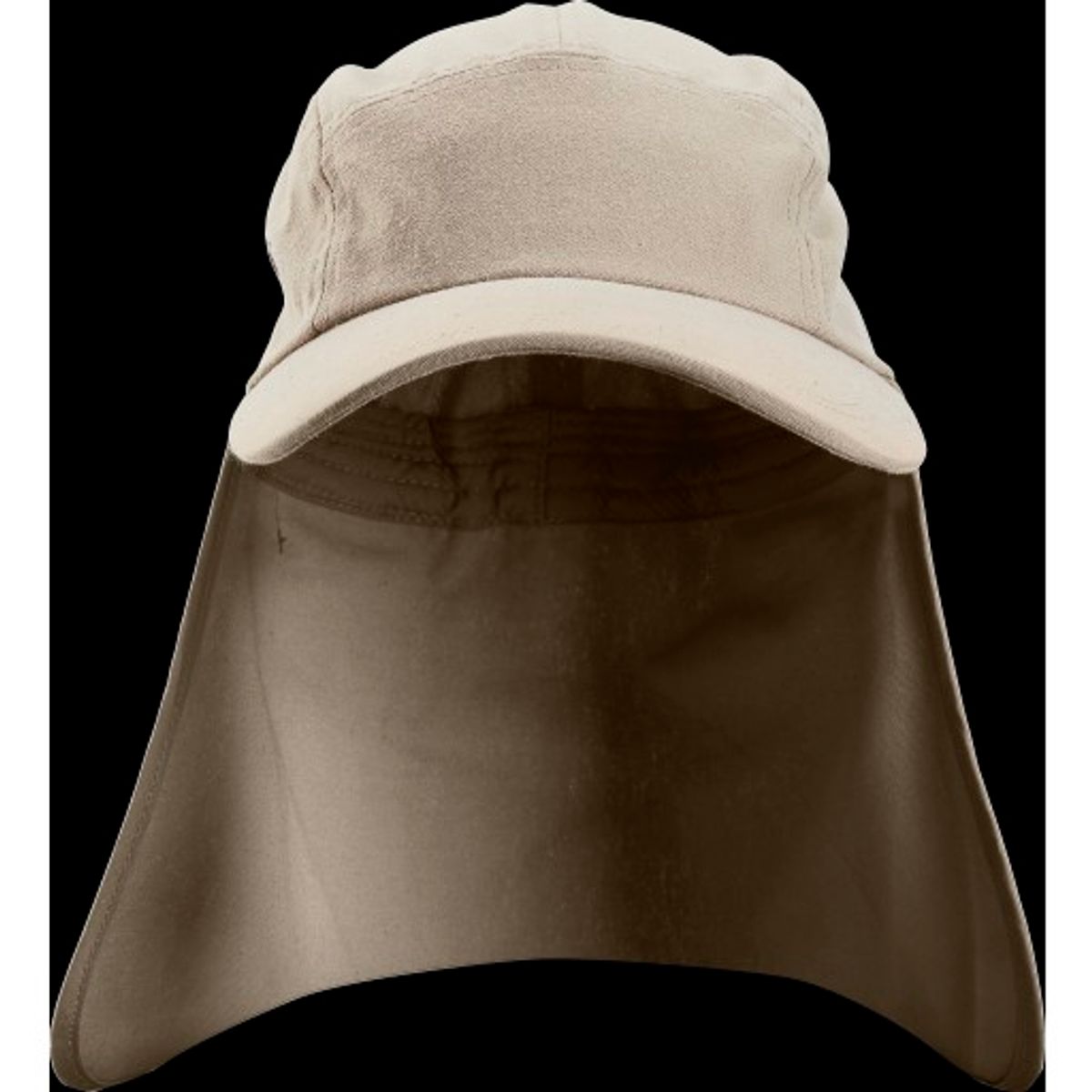 Snickers cap, 9091 med solbeskyttelse, khaki str. L/XL