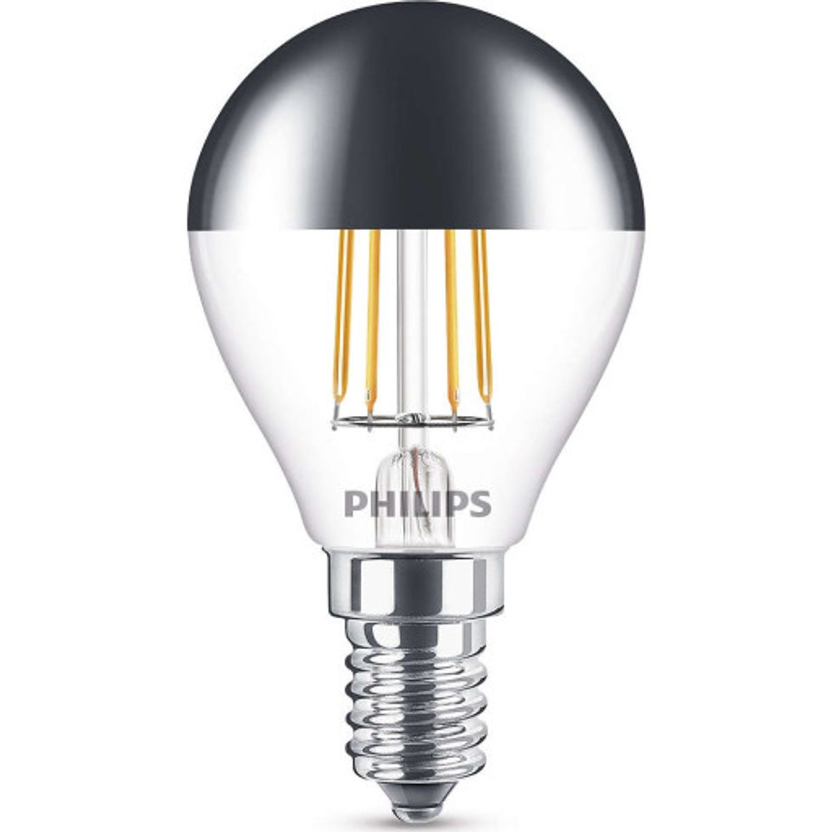 Philips Classic E14 kronepære, topforsejlet, 2700K, 4W