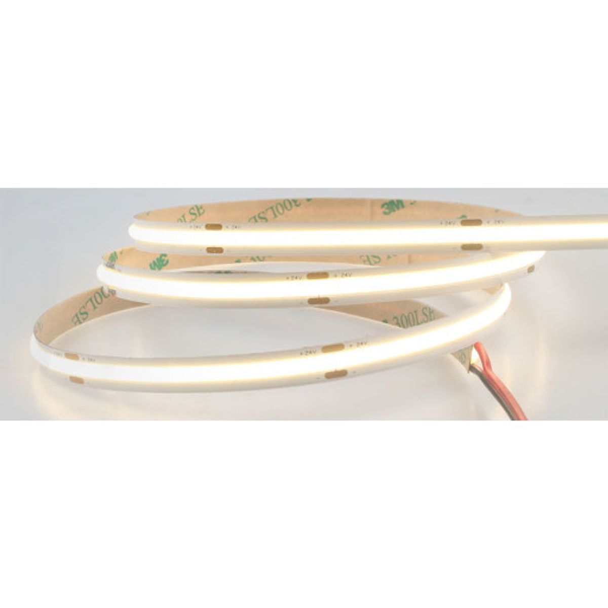 LED Strip 24V DC 10W COB 2700K RA90, 5M, IP20