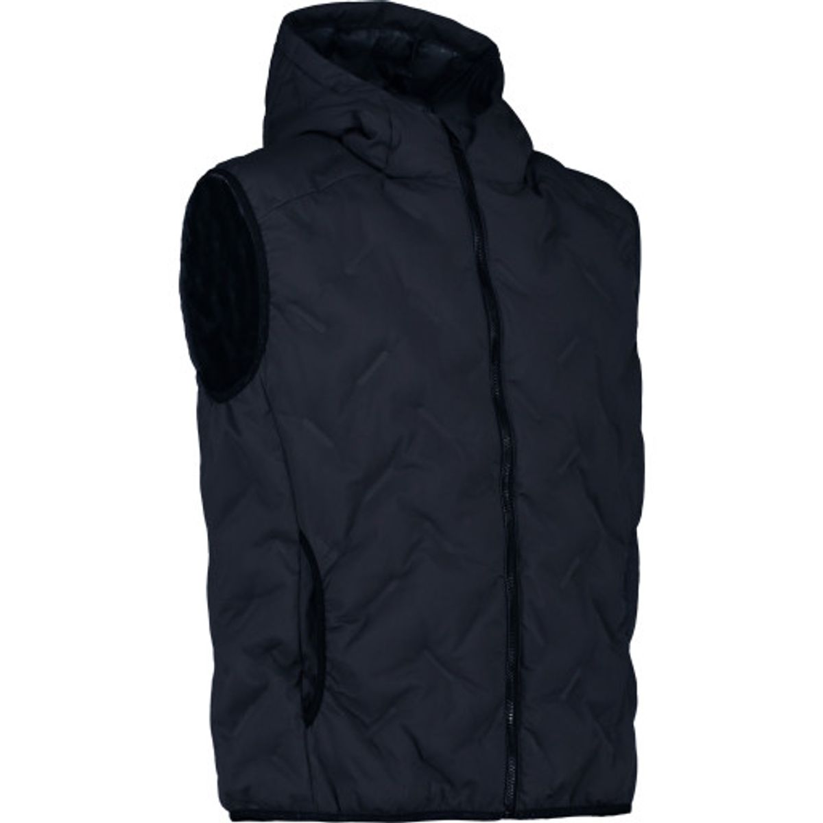 Geyser quiltet herre vest, navy str. M