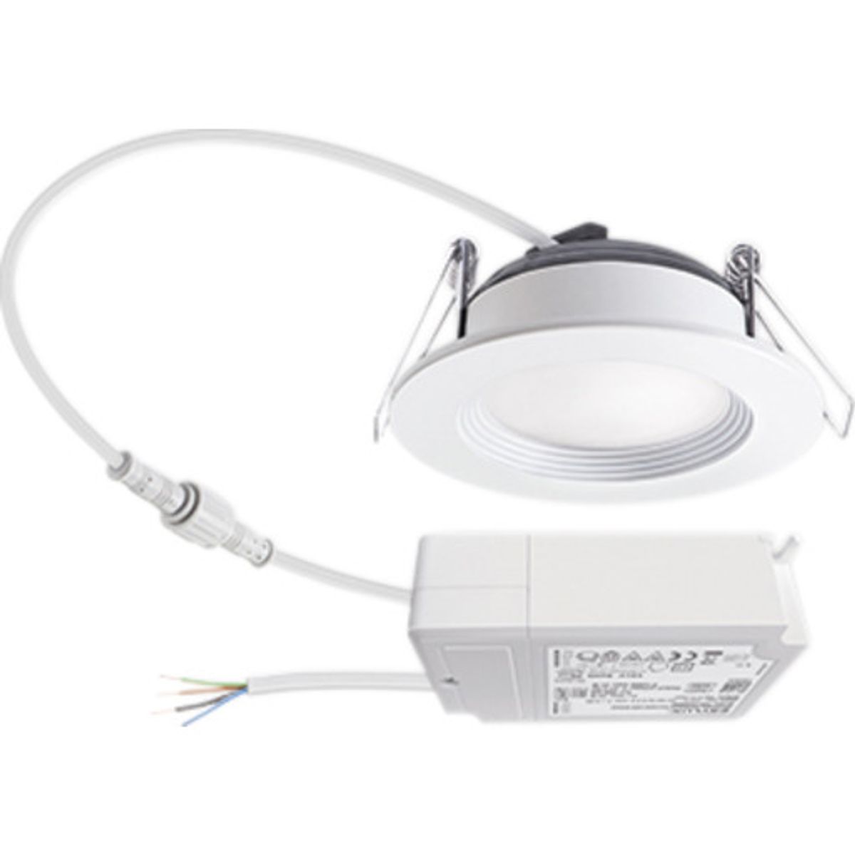 Downlight ELSA-2 DL 68 OP 100°, 500 lumen, 840, Dali, hvid