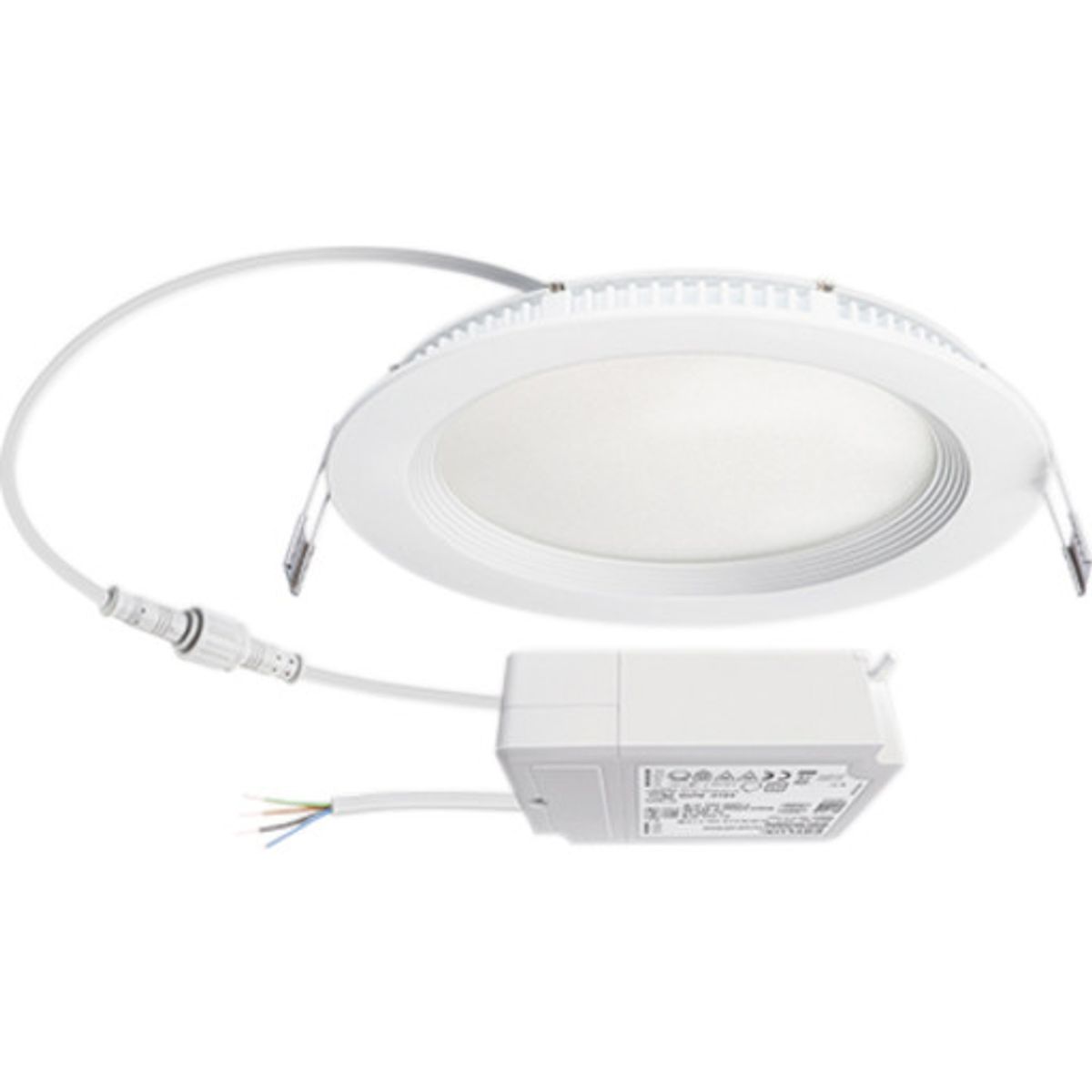 Downlight ELSA-2 DL 165 OP 110°, 900 lumen, 840, Dali, hvid