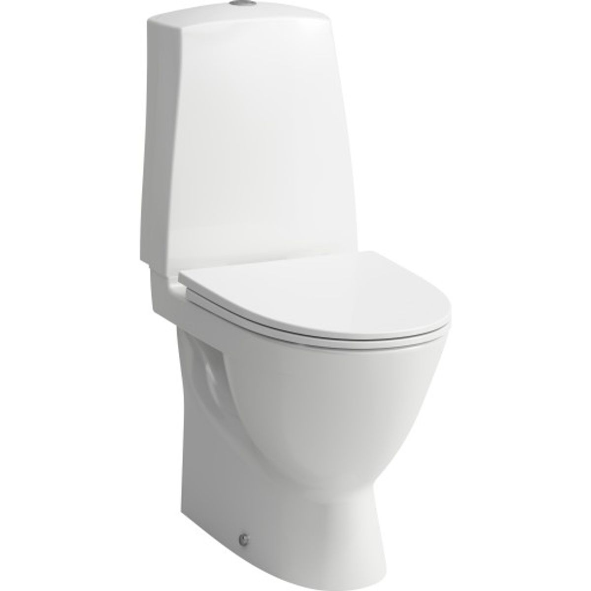 Laufen Pro-N toilet, uden skyllekant, rengøringsvenlig, hvid