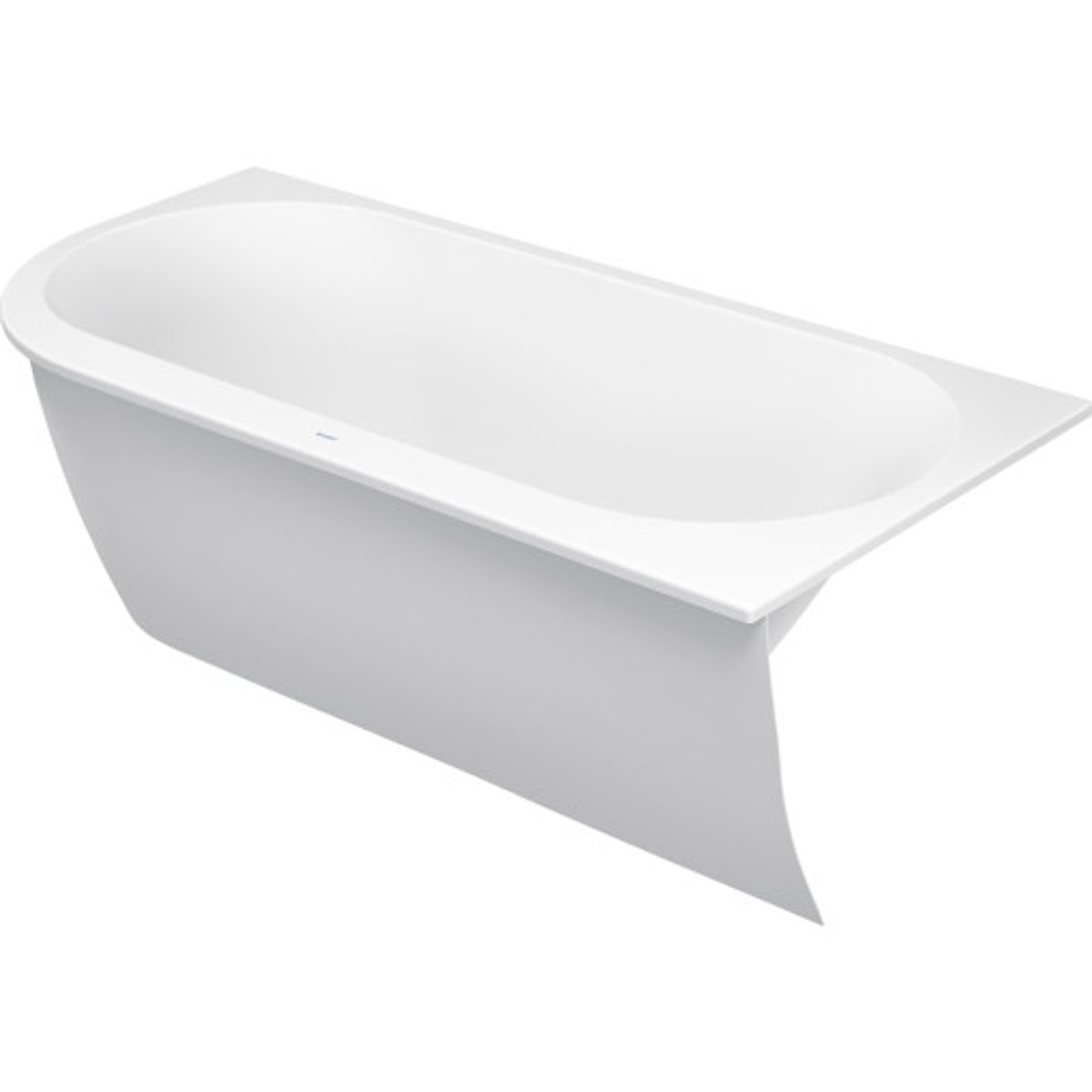 Duravit Darling New badekar, 190x90 cm, højre, hvid