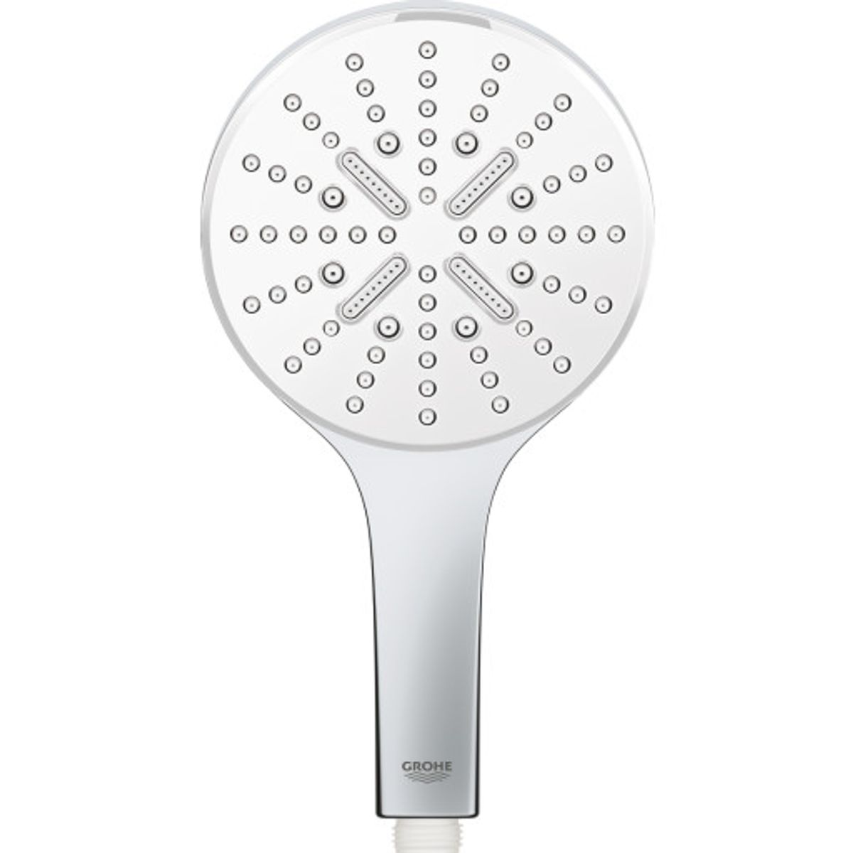 Grohe Rainshower SmartActive 130 håndbruser, krom/hvid