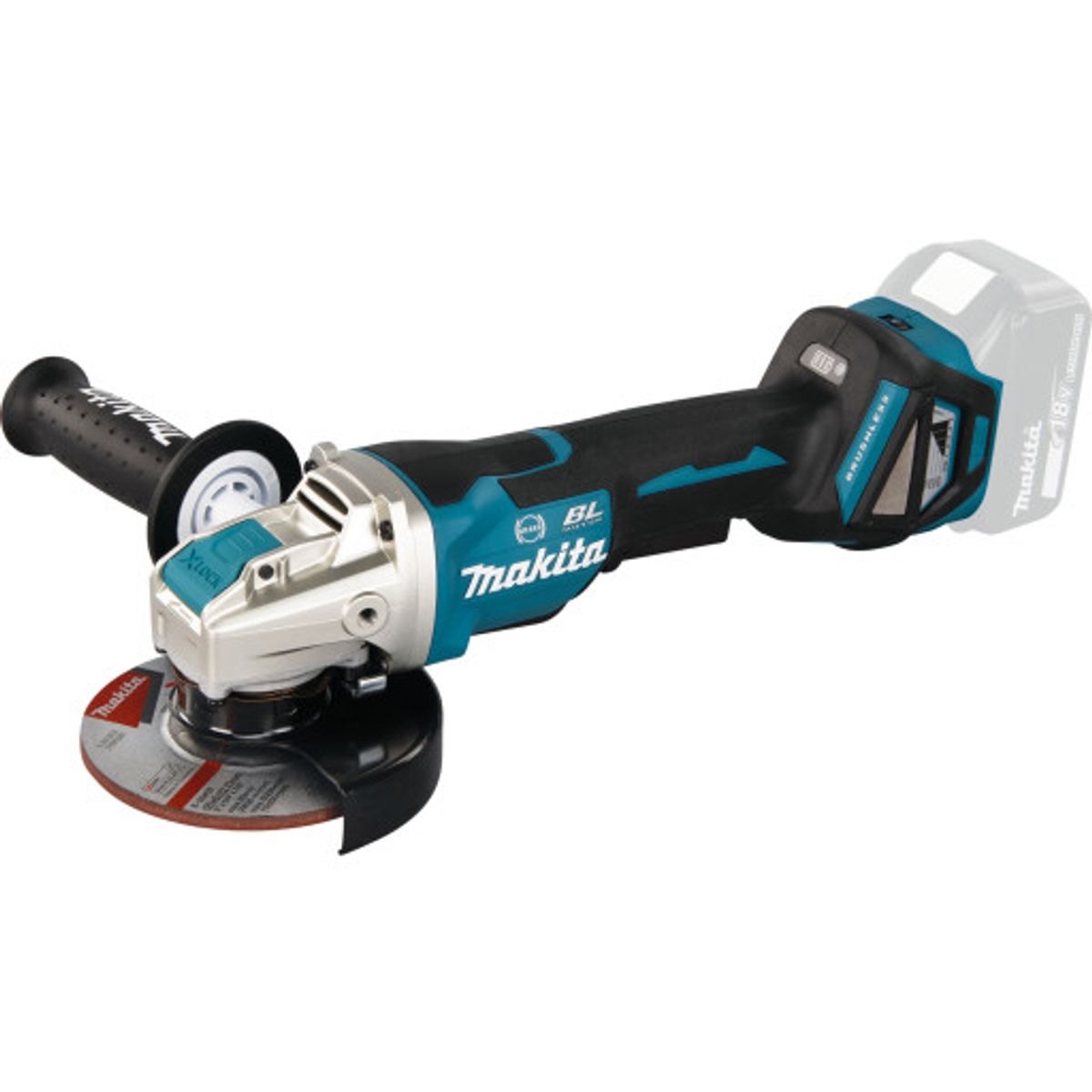 Makita vinkelsliber DGA519Z, 125 mm, 18 V