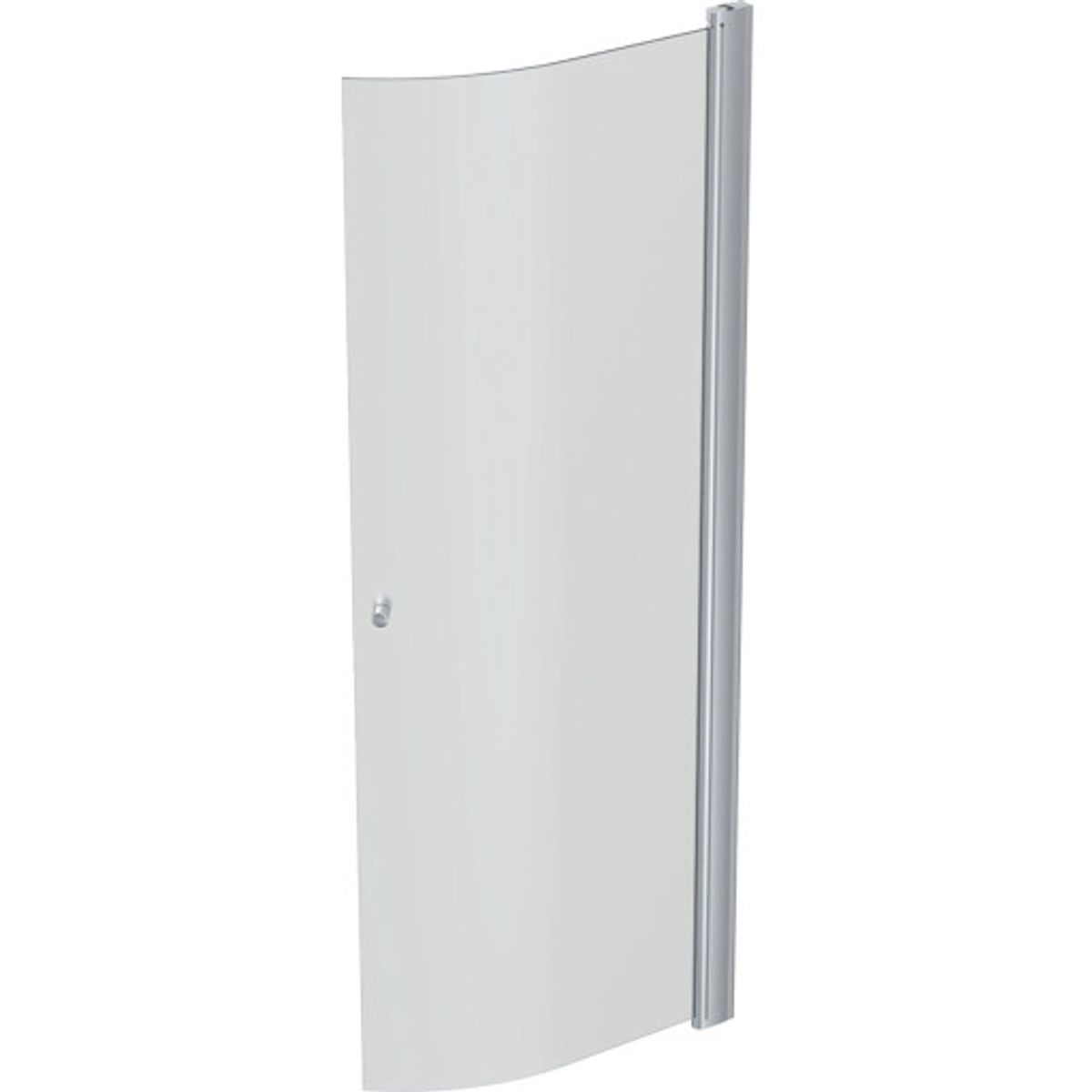 Contura Shower Space brusedør, 72,3 cm, klart glas, hvid profil