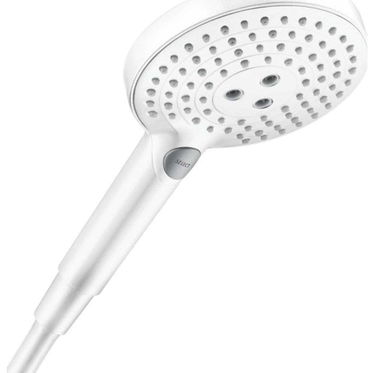 Hansgrohe Raindance Select S 120 håndbruser, vandbesparende, mat hvid