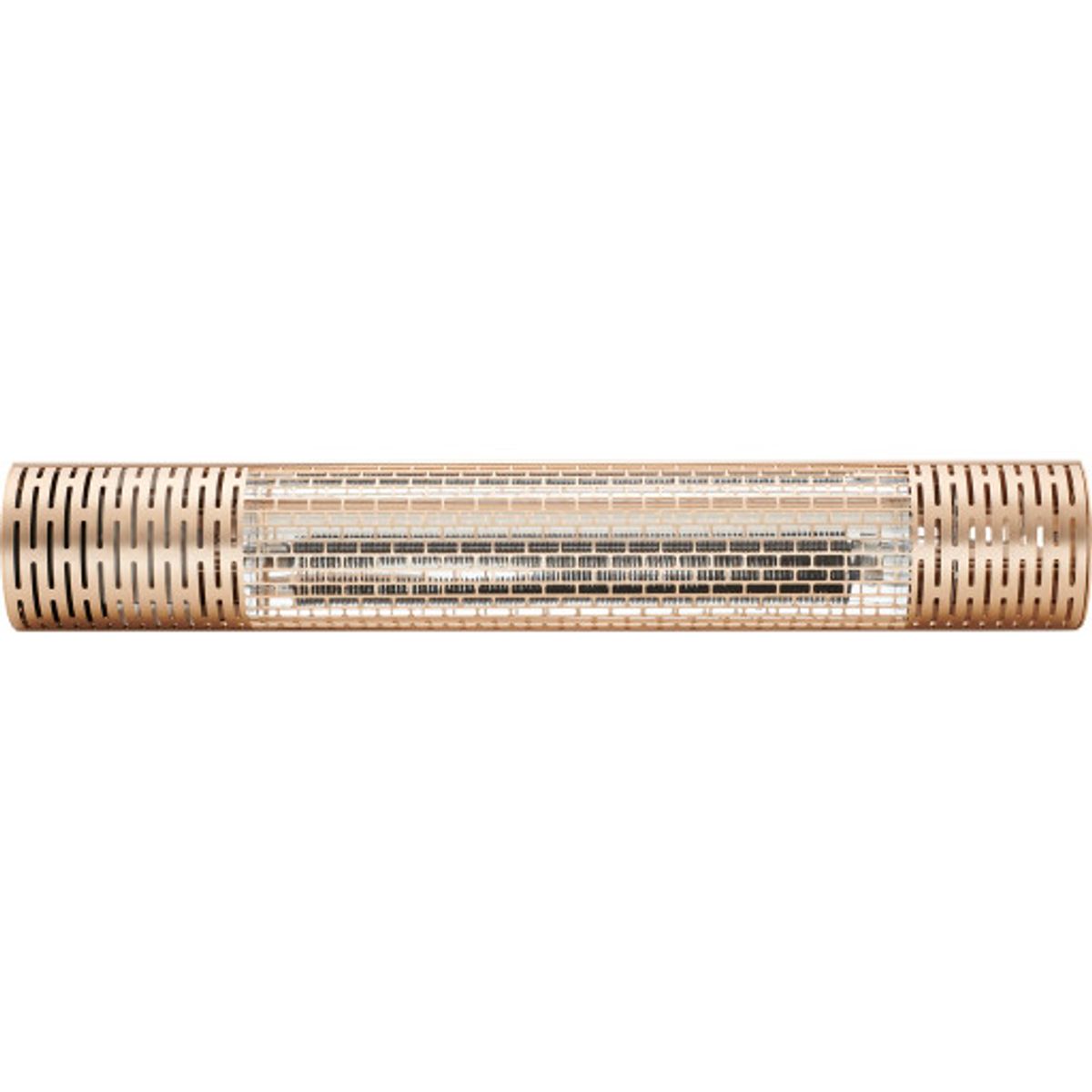 Wishco Carbon Pro infrarød terrassevarmer 2000W i champagne