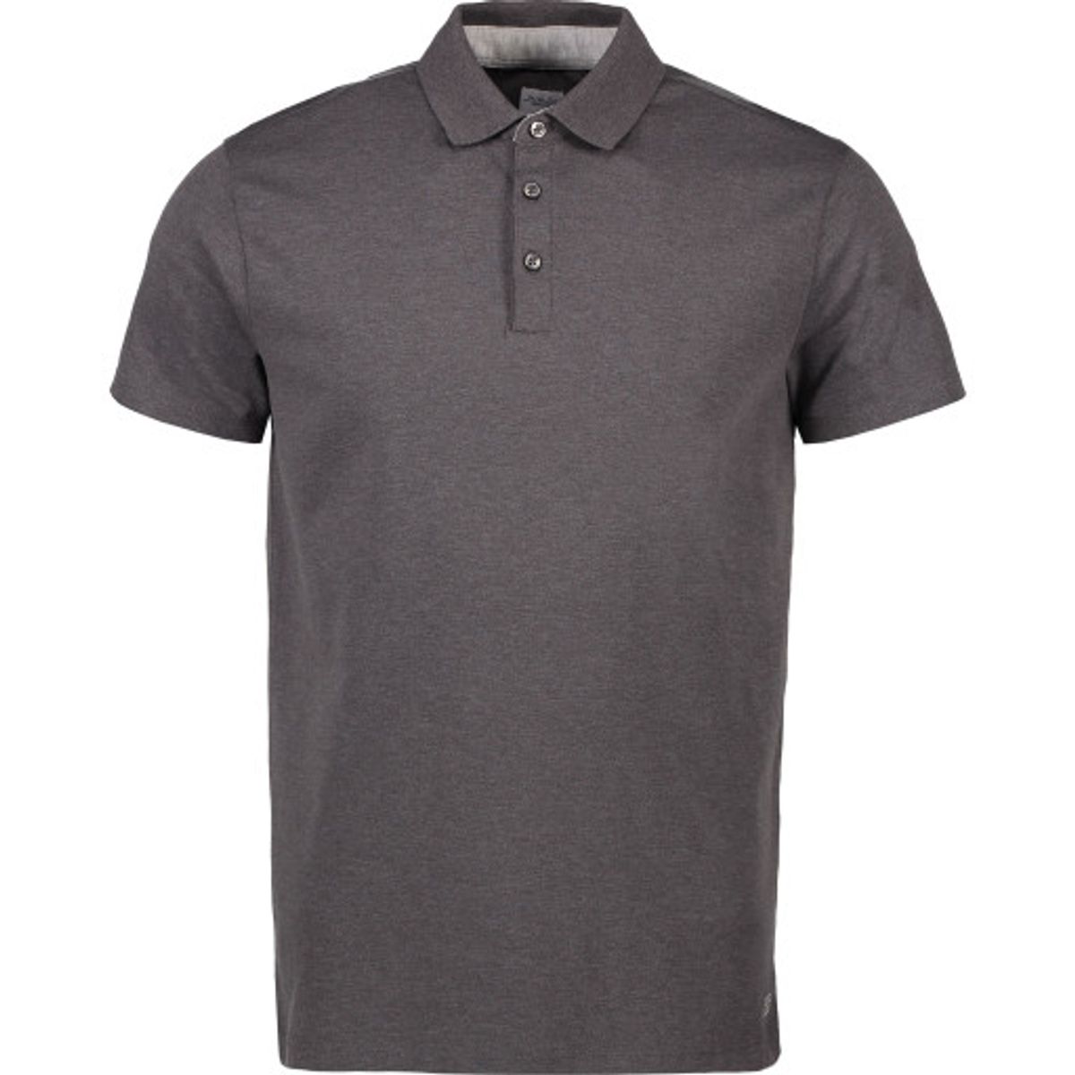 Seven Seas Interlock Polo shirt S600, mørk grå, str. S