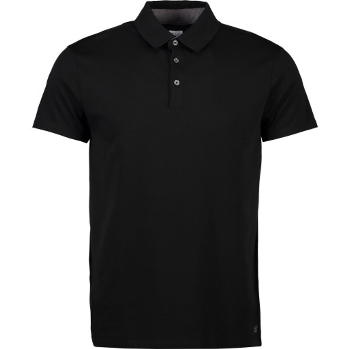 Seven Seas Interlock Polo shirt S600, sort, str. M