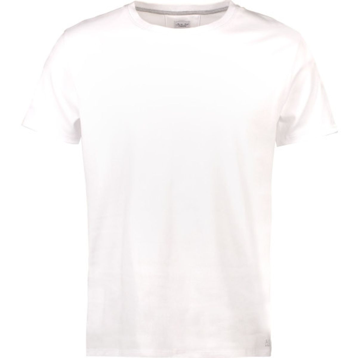 Seven Seas Interlock T-shirt S620, rund hals, hvid, str. M