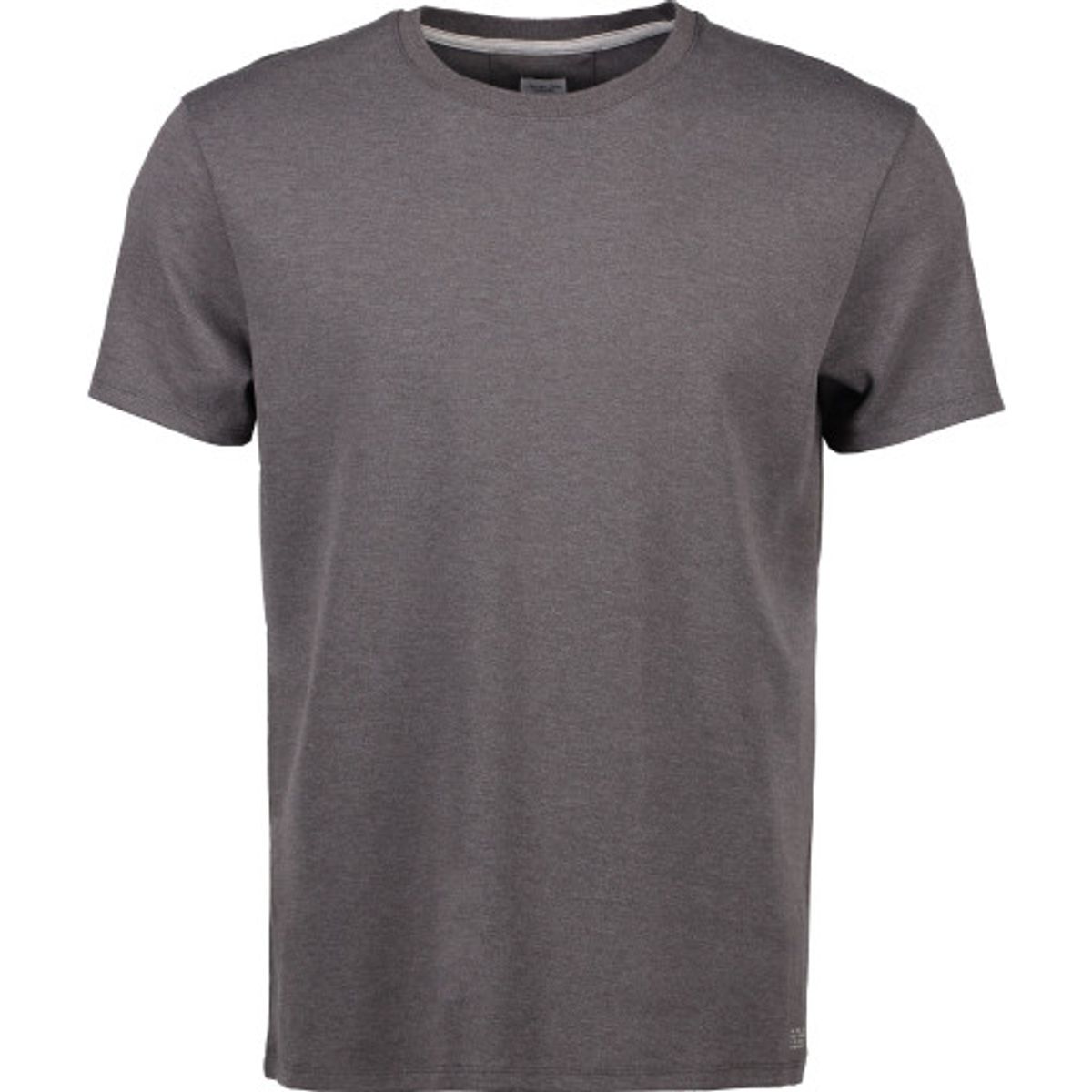 Seven Seas Interlock T-shirt S620, rund hals, mørk grå, str. L