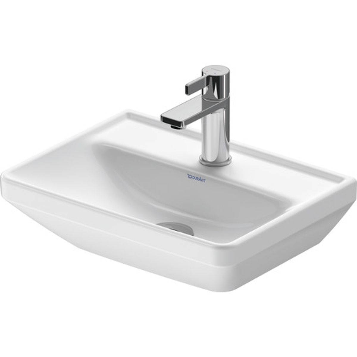 Duravit D-Neo håndvask, 45x33,5 cm, hvid