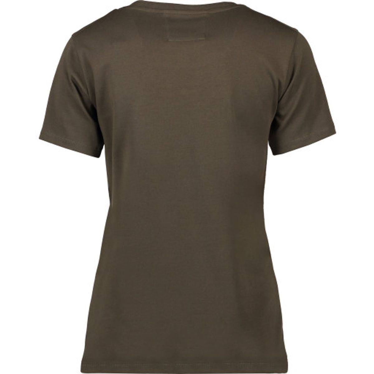 Seven Seas Interlock T-shirt S630 dame, rund hals, oliven str. L