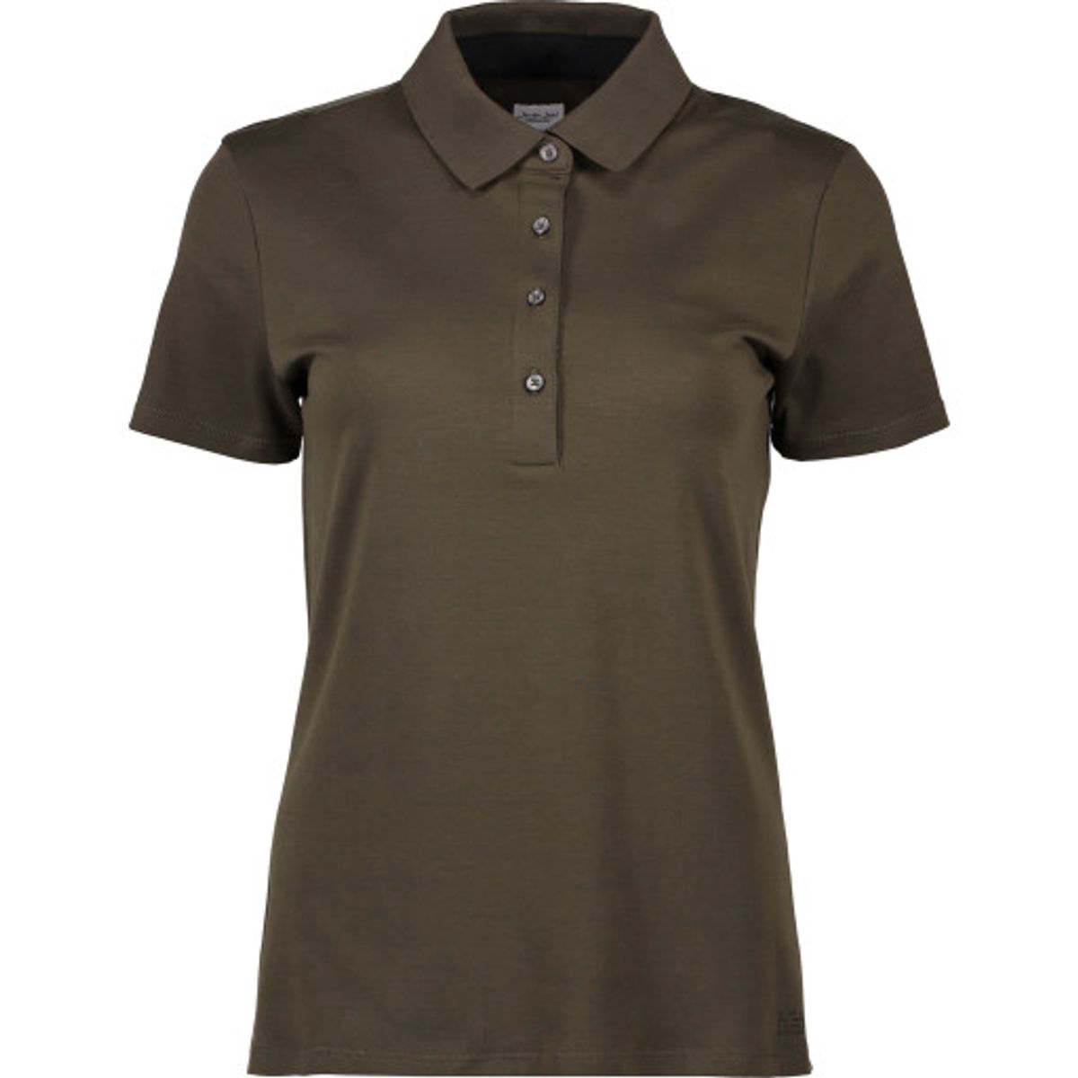 Seven Seas Interlock Polo shirt S610, dame model, oliven, str. L