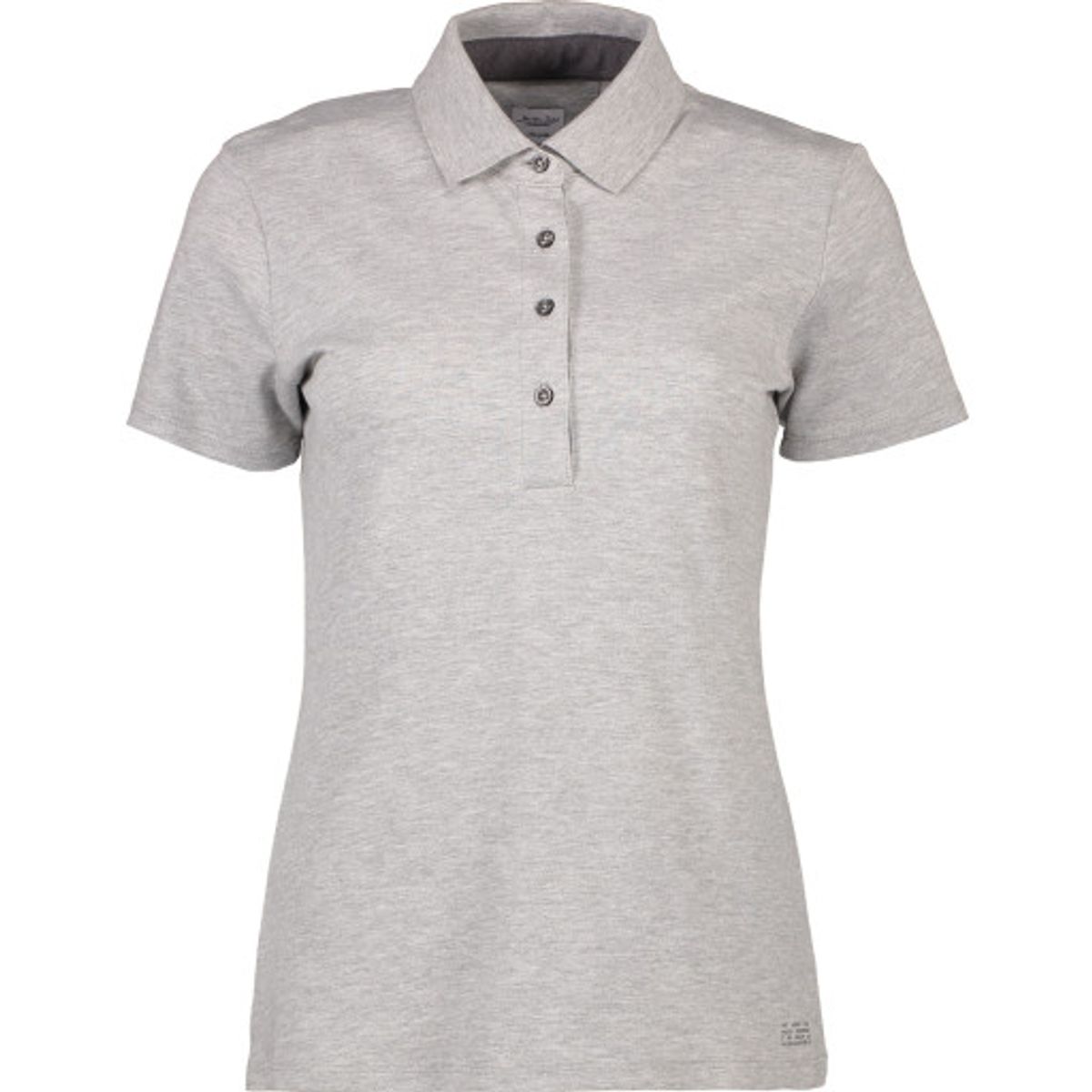 Seven Seas Interlock Polo shirt S610, dame model, lys grå, 3XL