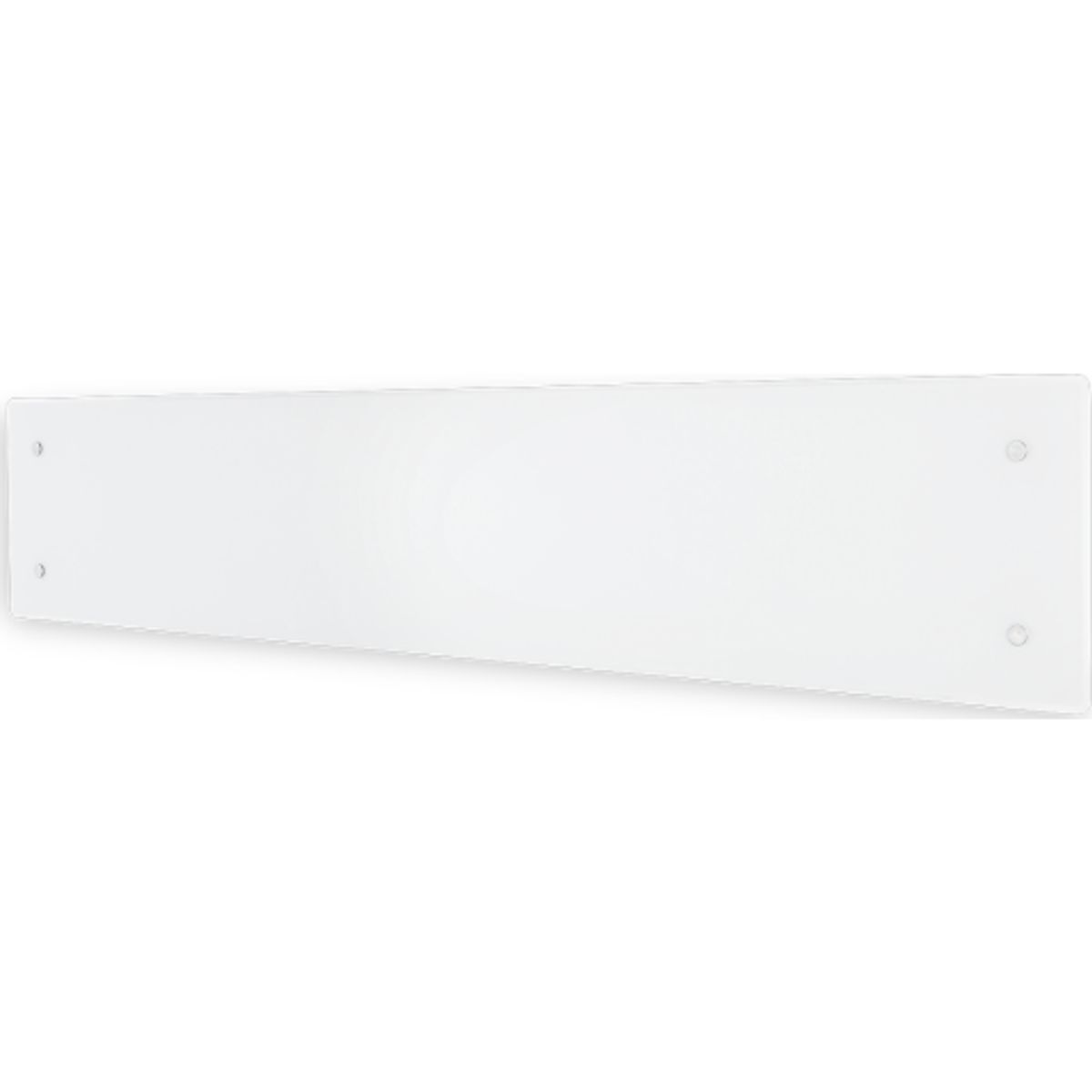 Glamox H60 L el-radiator, 800W/230V, hvid, 12 m²