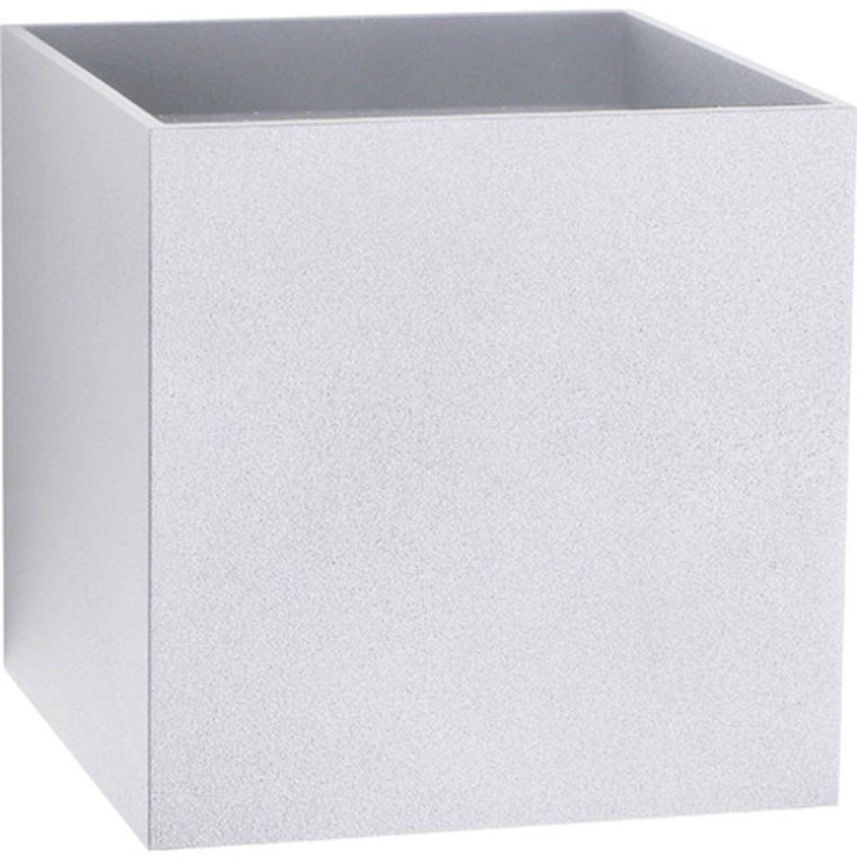 Luzense Kube Væg LED 2x3W 2700K, 110x110 mm, dæmpbar, hvid, IP55