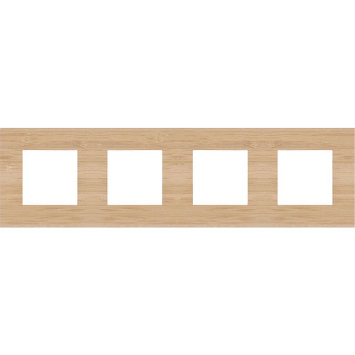 Ramme 4-modul, Pure, bamboo