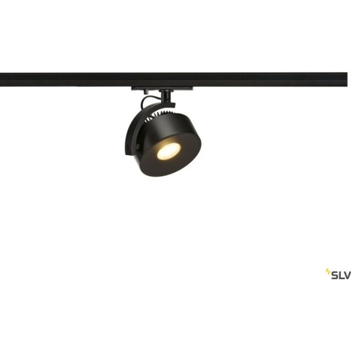 KALU TRACK LED spot med adapter til 1F, 3000K, 860 lm, sort