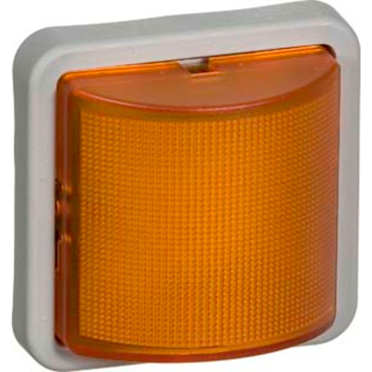 LK Opus 74 industri signallampe LED 230V, konstant/blink, gul