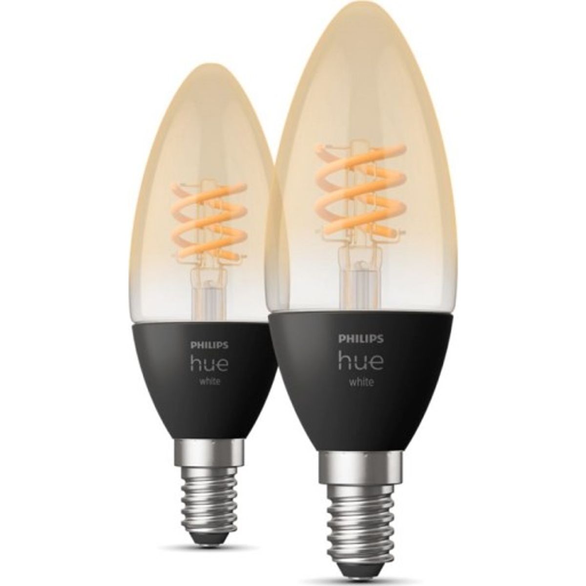 Philips Hue White E14 kertepære, 2-pak