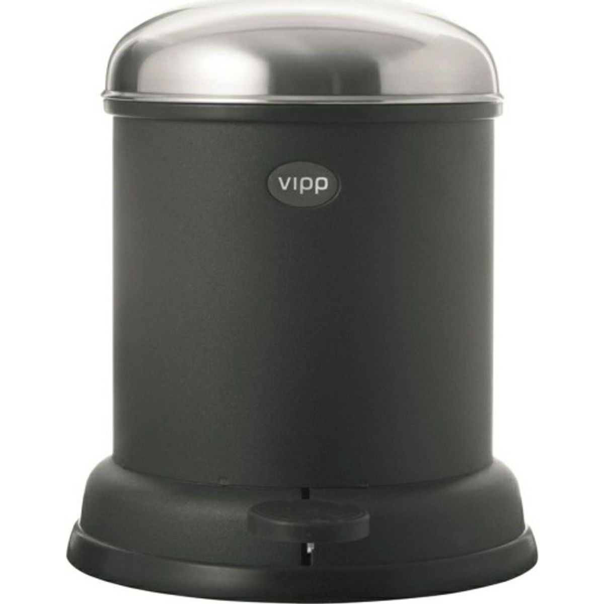 Vipp 13 toiletspand, 4 liter, pedal, sort