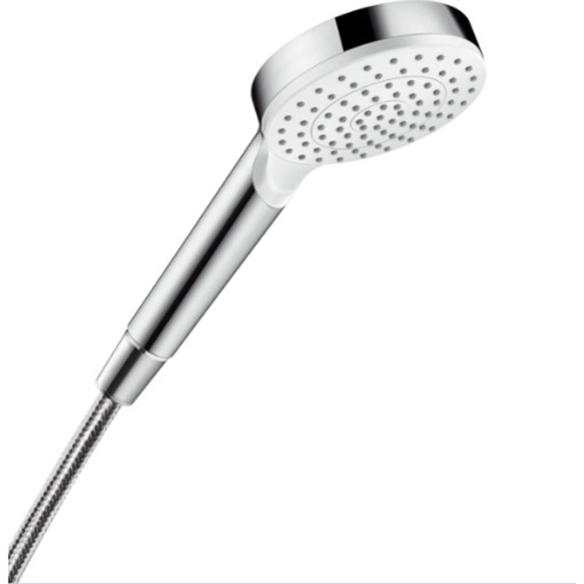 Hansgrohe Crometta håndbruser, vandbesparende, krom/hvid