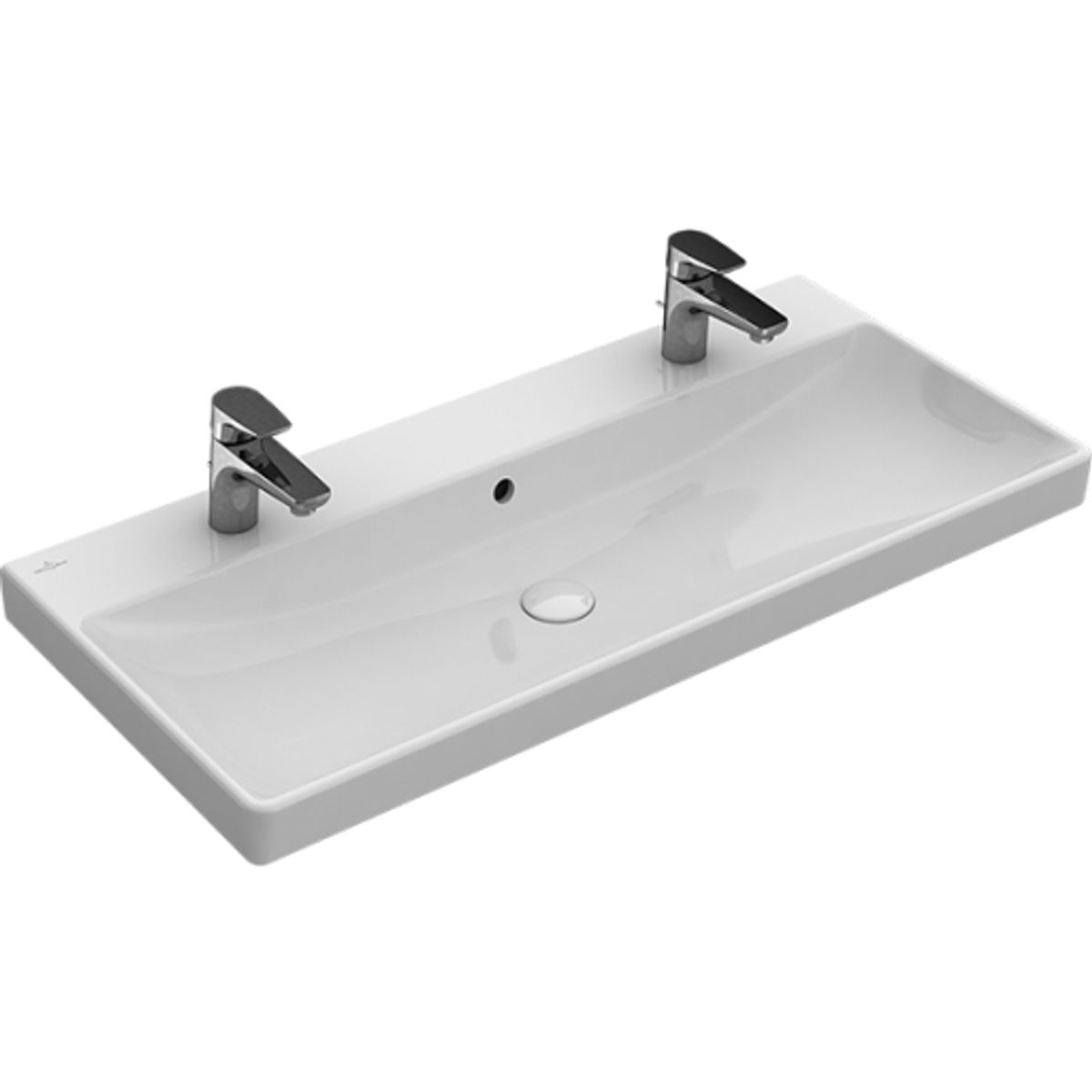 Villeroy & Boch Avento håndvask, 100x47 cm, hvid