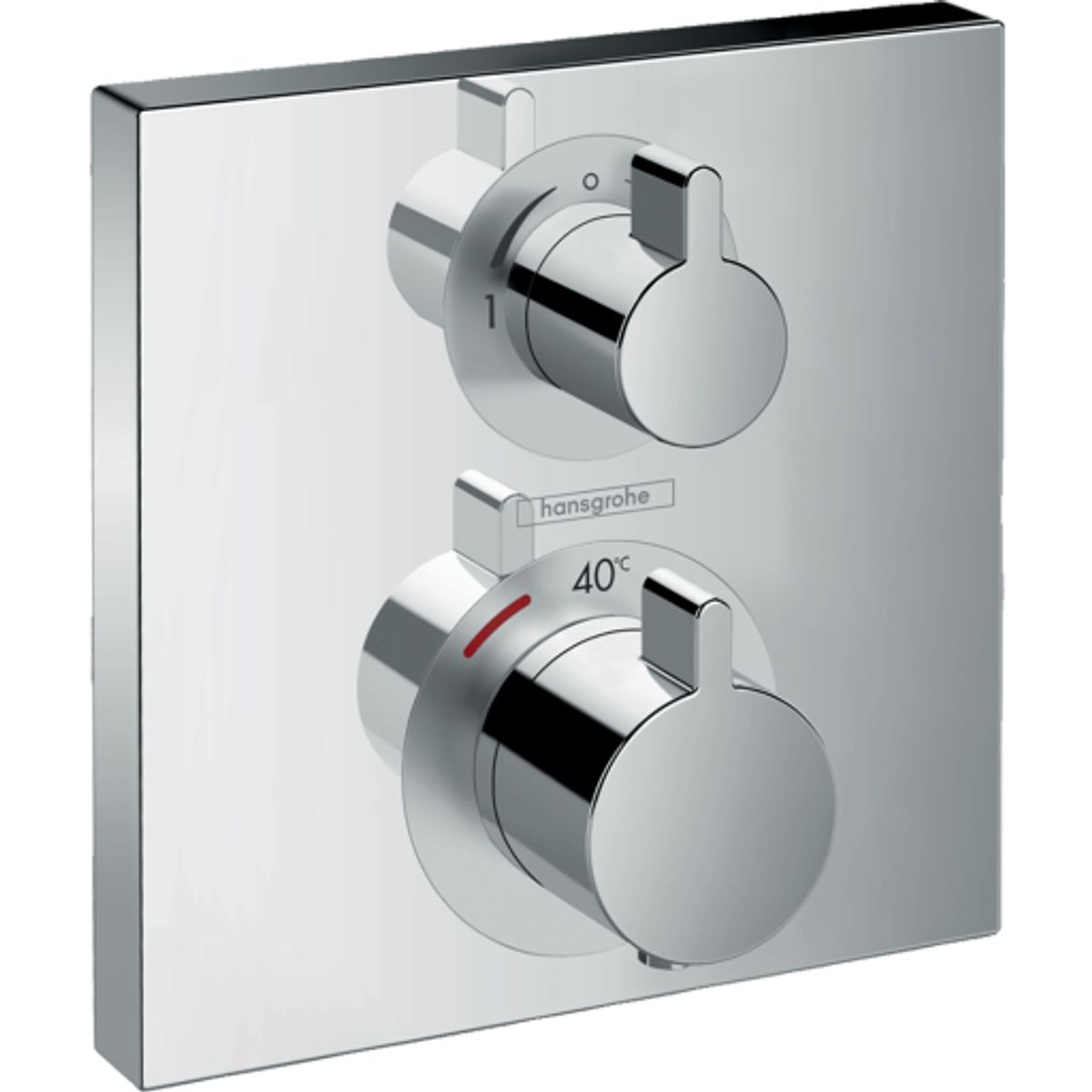 Hansgrohe Ecostat Square brusearmatur, krom