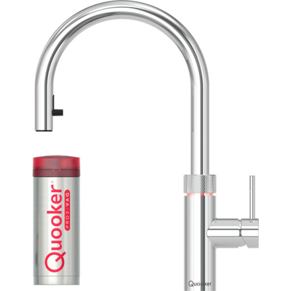 Quooker Flex sæt, 3 liter, krom