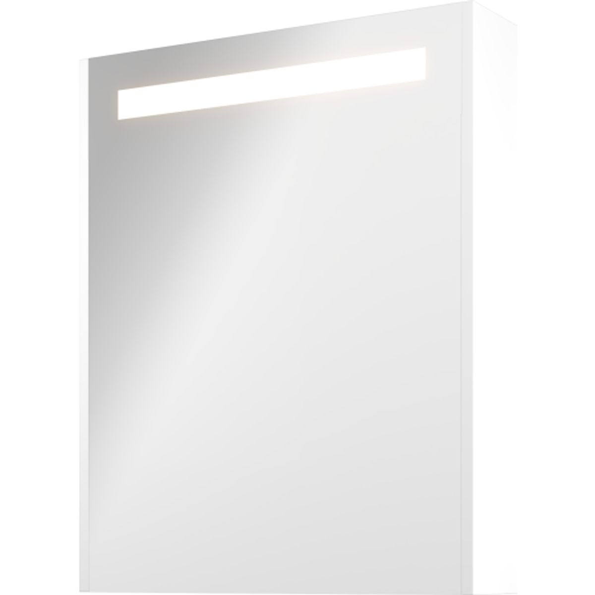 Sanibell Proline LED spejlskab, 60x74 cm, mat hvid