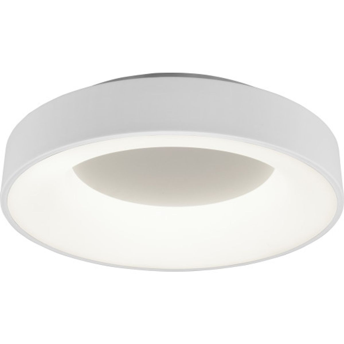 Trio Lighting Girona plafond, hvid, Ø45 cm