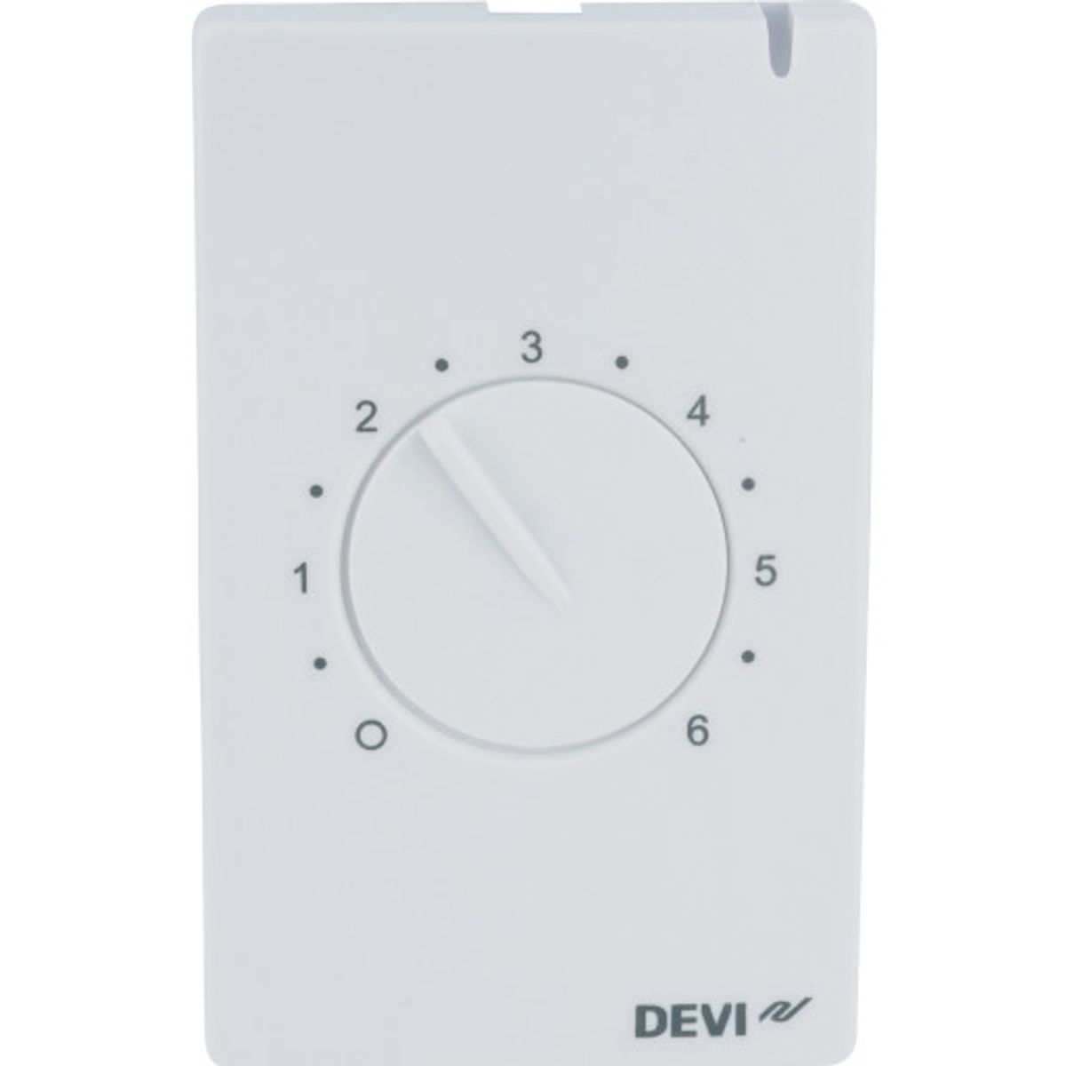 Afdækning for DEVIreg 233 elgulvvarme termostat, 1½ modul, hvid