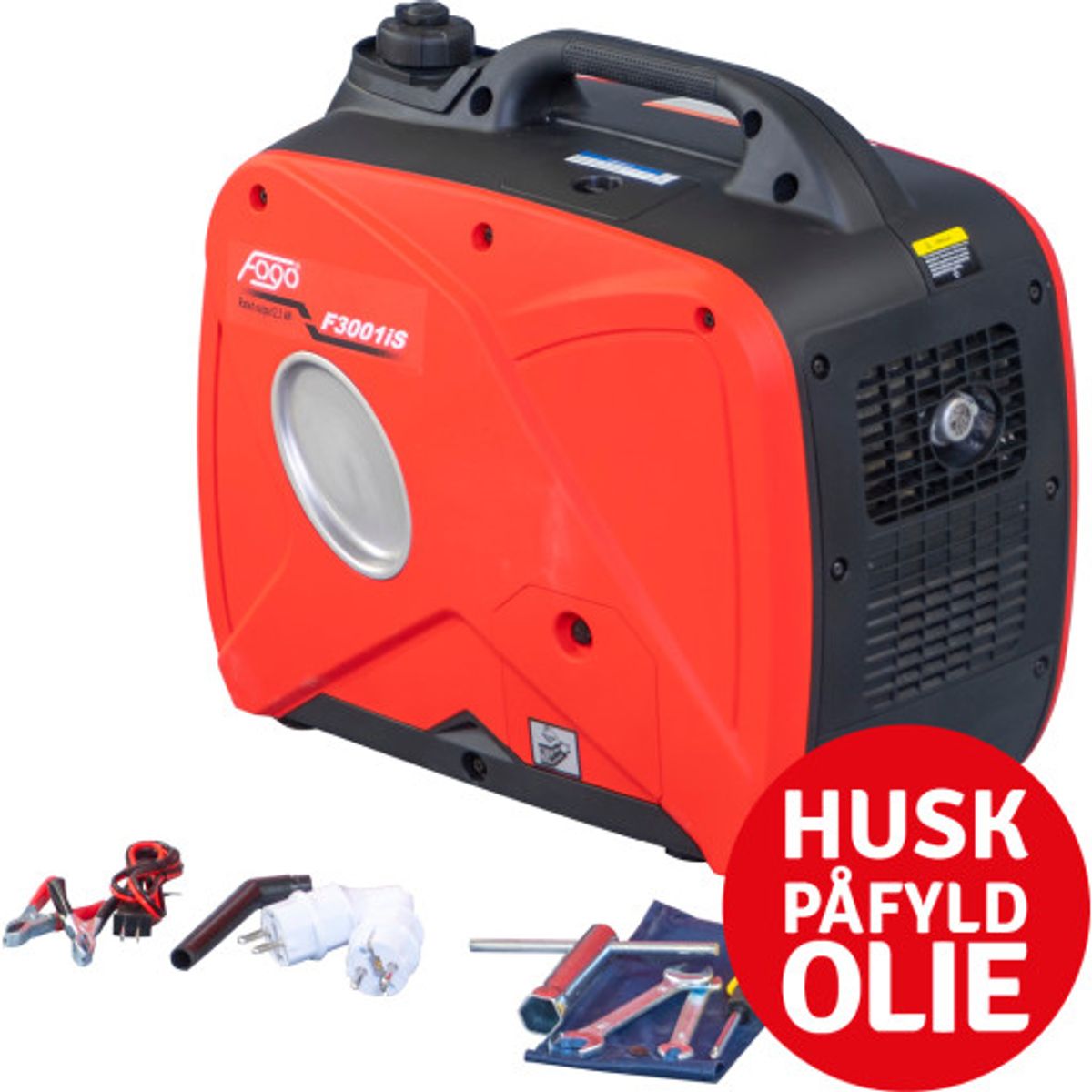 Fogo F3001IS generator/inverter 230V, 2,5 kW, Rato benzinmotor