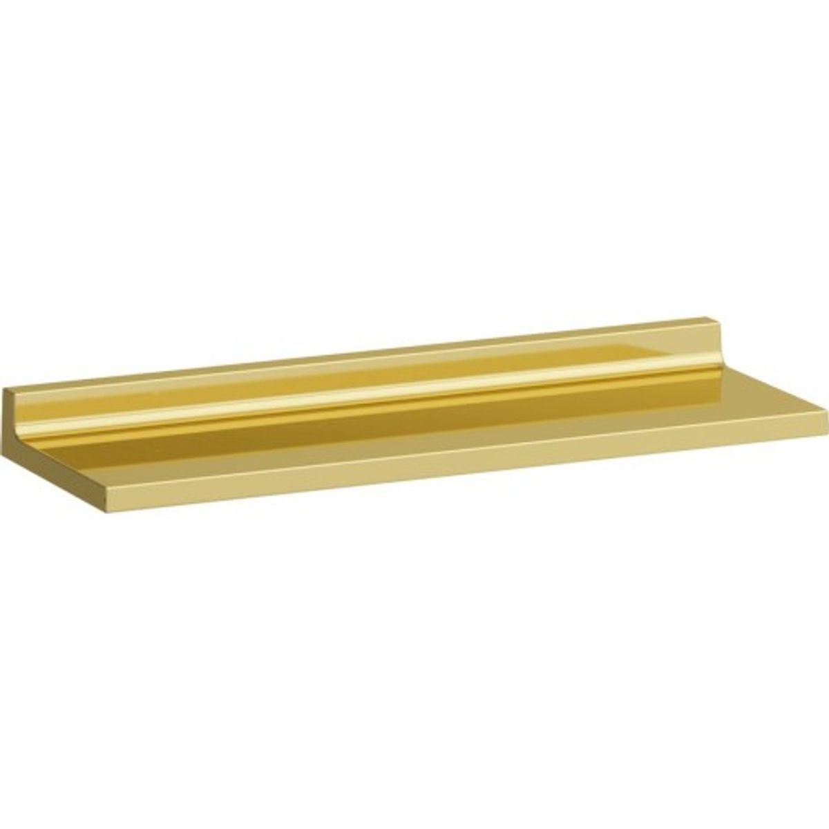 Kartell Laufen Shelfish hylde, 45x11,5 cm, guld