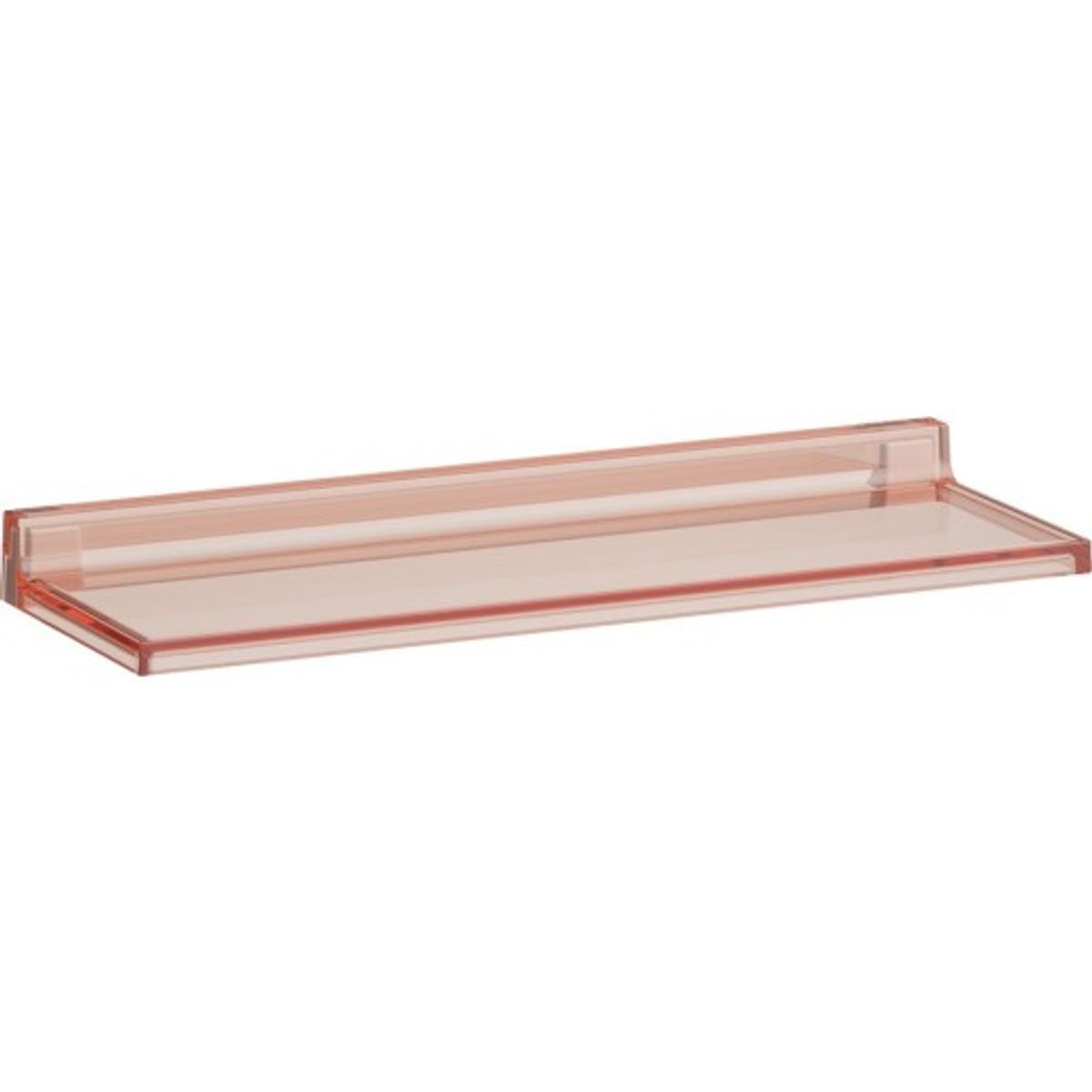 Kartell Laufen Shelfish hylde, 45x11,5 cm, rosa