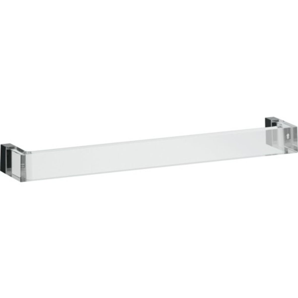 Kartell Laufen Rail håndklædestang, 60 cm, transparent