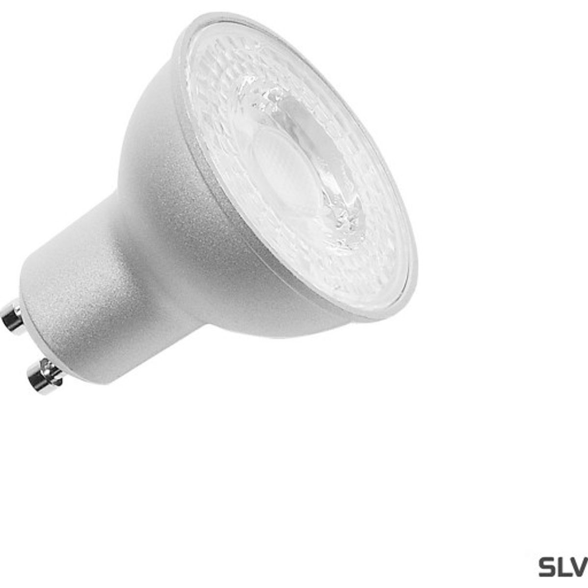 LED, GU10, spot, 6W, 4000K, 460lm, 36°, grå