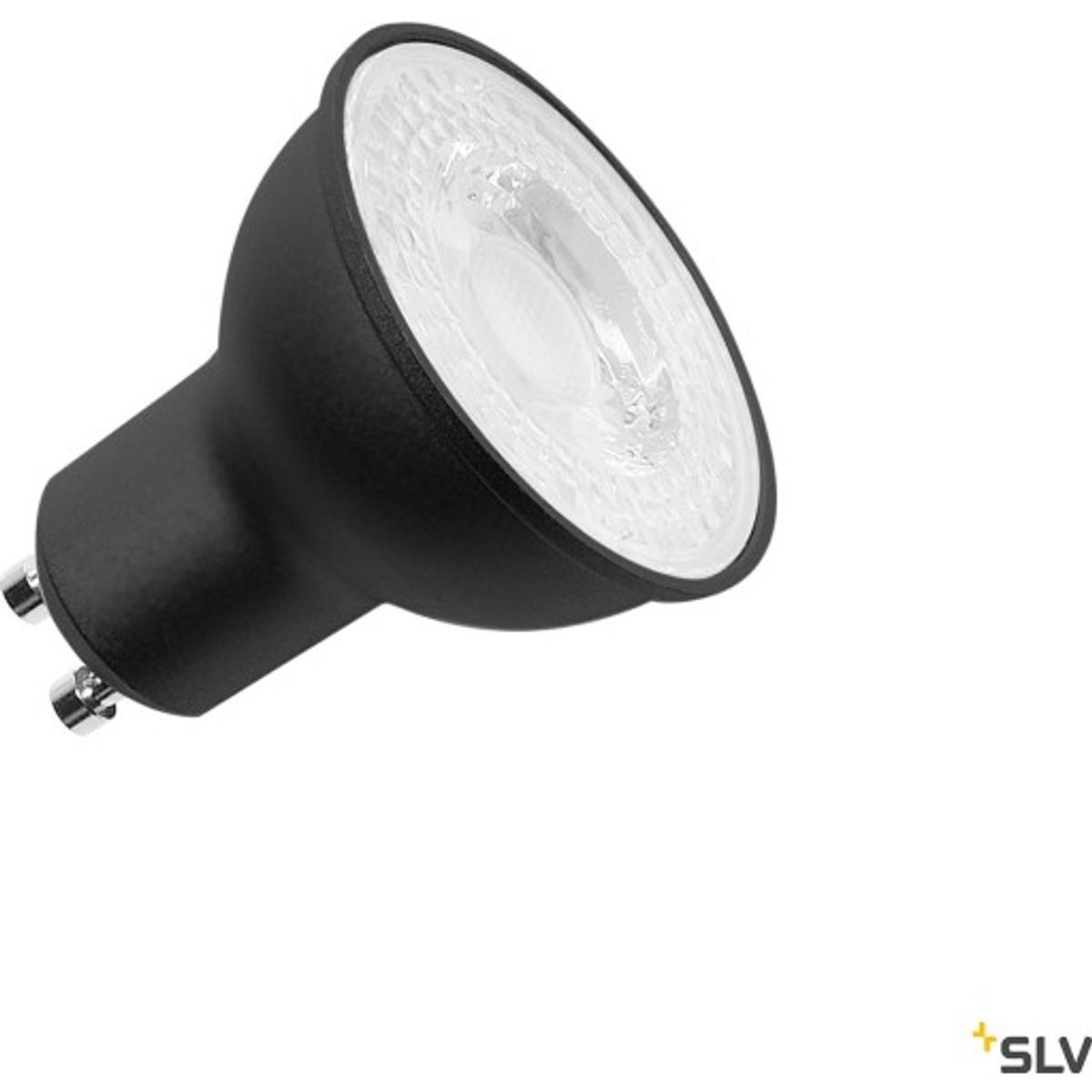 LED, GU10, spot, 6W, 4000K, 460lm, 36°, sort