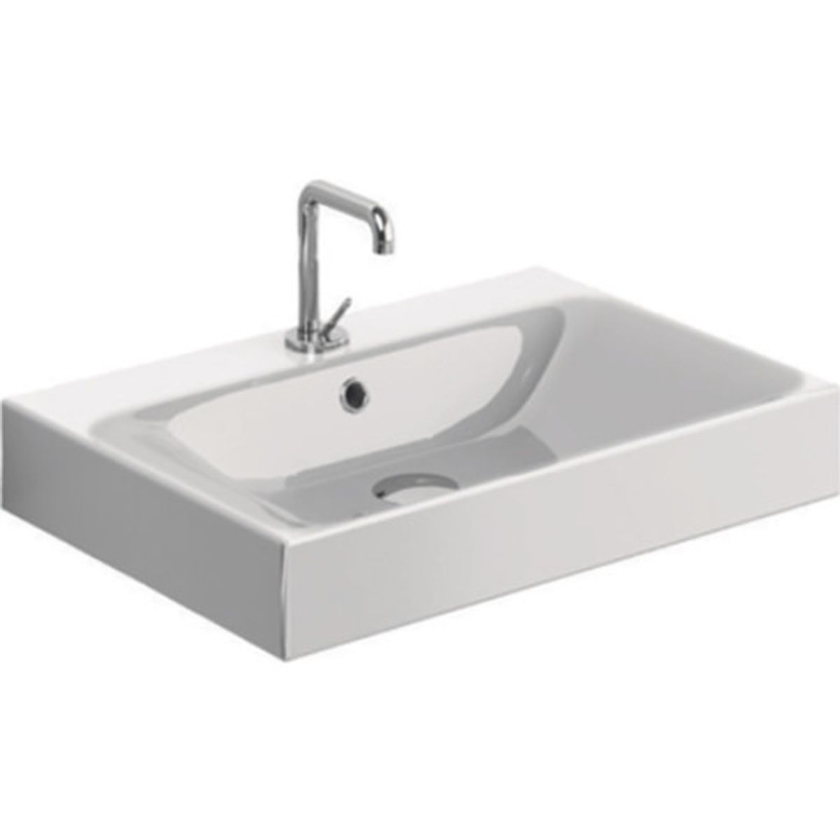 Lavabo Cento 60 håndvask, 60x45 cm, hvid