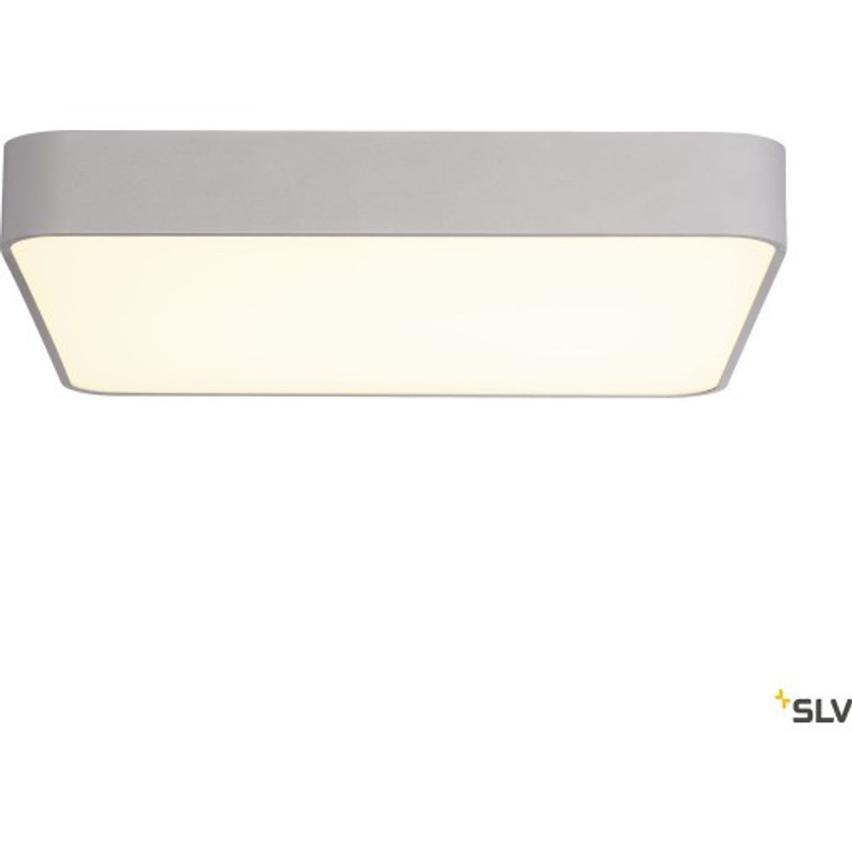 MEDO 60 SQUARE LED, loftlampe, alu-grå, 1-10V, 3000K