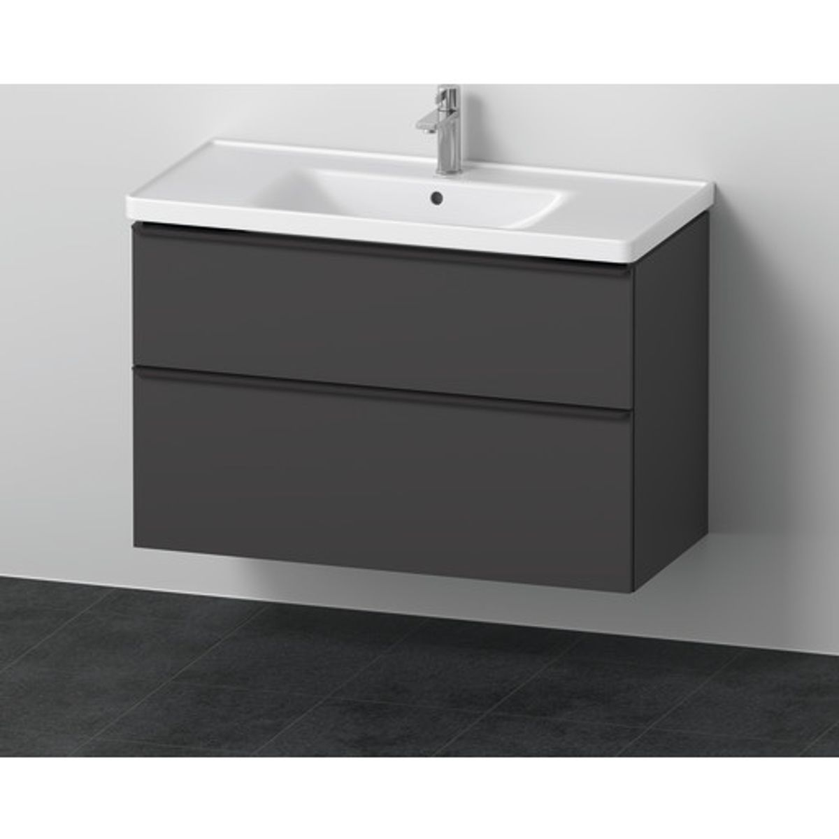 Duravit D-Neo møbelpakke, 100x48 cm, mat grå