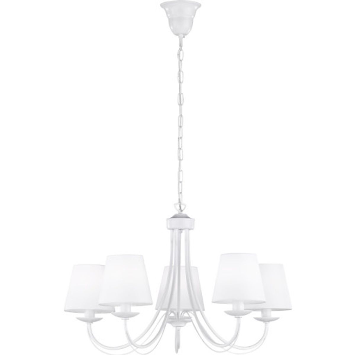 Trio Lighting Cortez lysekrone, 5 arme