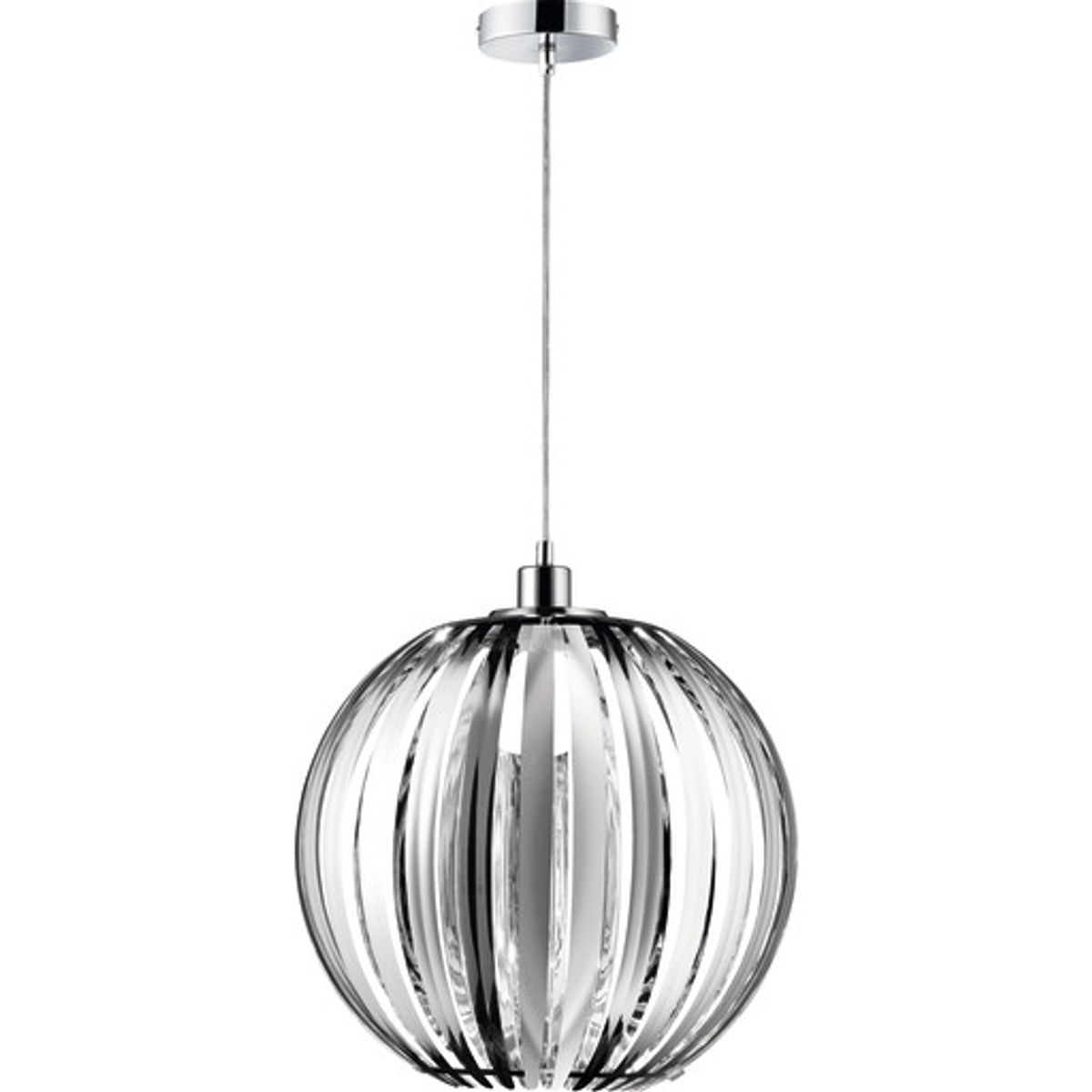 Trio Lighting Zucca pendel, krom