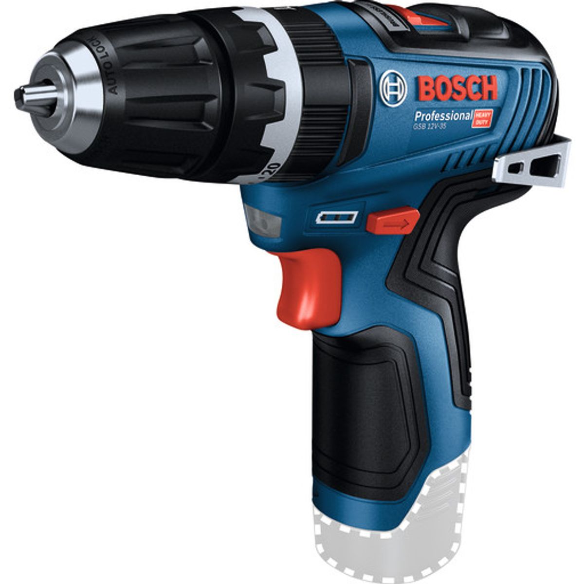 Bosch slagboremaskine GSB 12V-35, solo